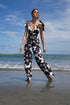 Palma Black Flower Jumpsuit
